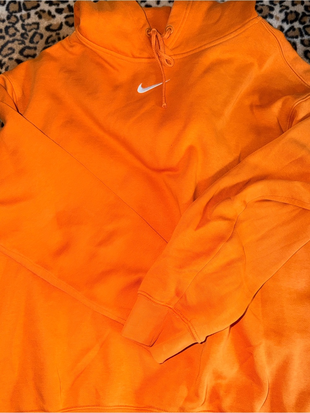 Nike Woman’s Orange Pullover Hoodie